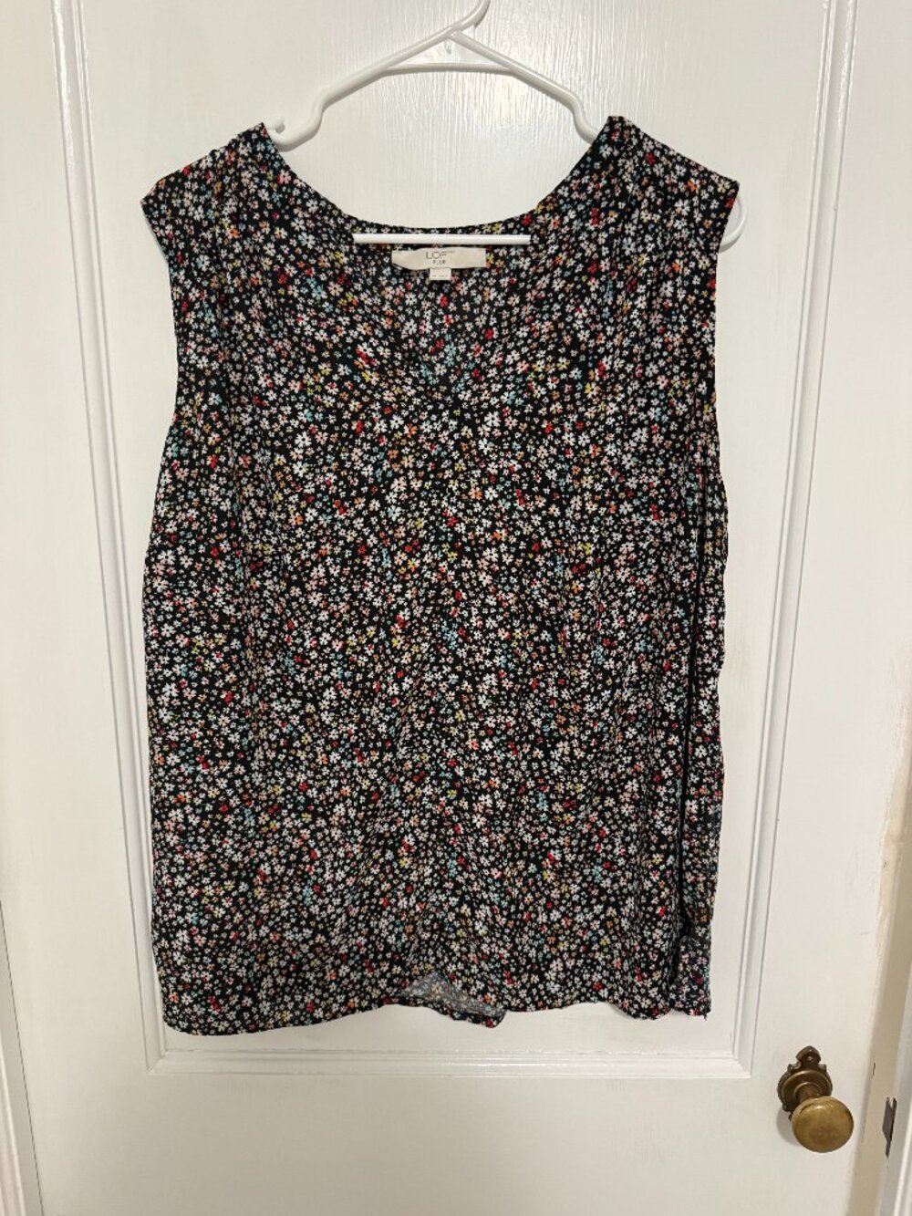Loft Floral Sleeveless Top